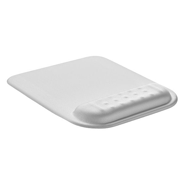 Podložka pod myš a zápästie Powerton, Powerton Ergoline Pastel Edition, ergonomická, šedá, pena, Powerton