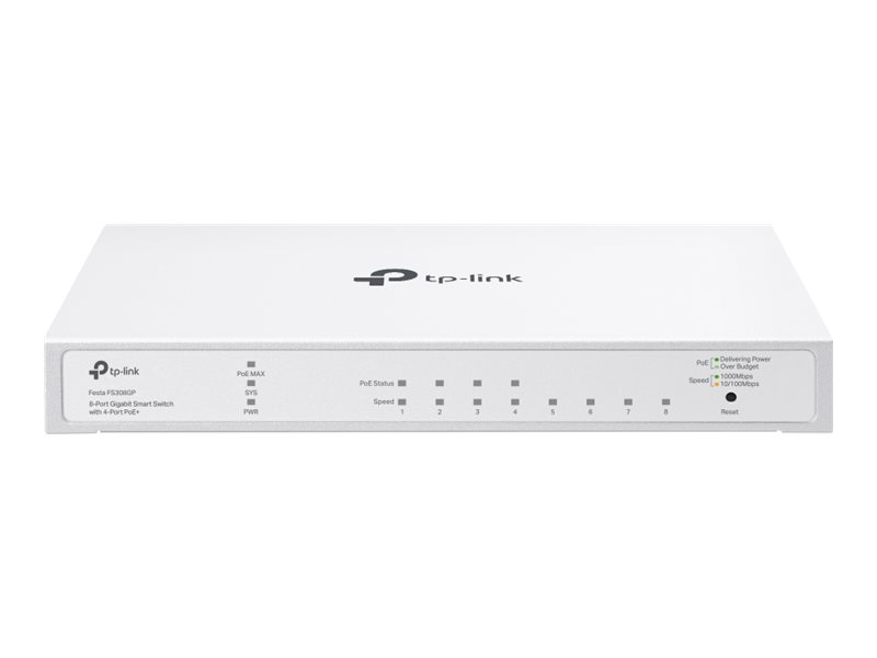 TP-Link Festa FS308GP, vypínač