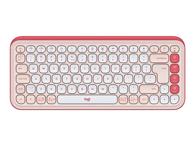 Logitech POP ICON KEYS, Rose, US INT L