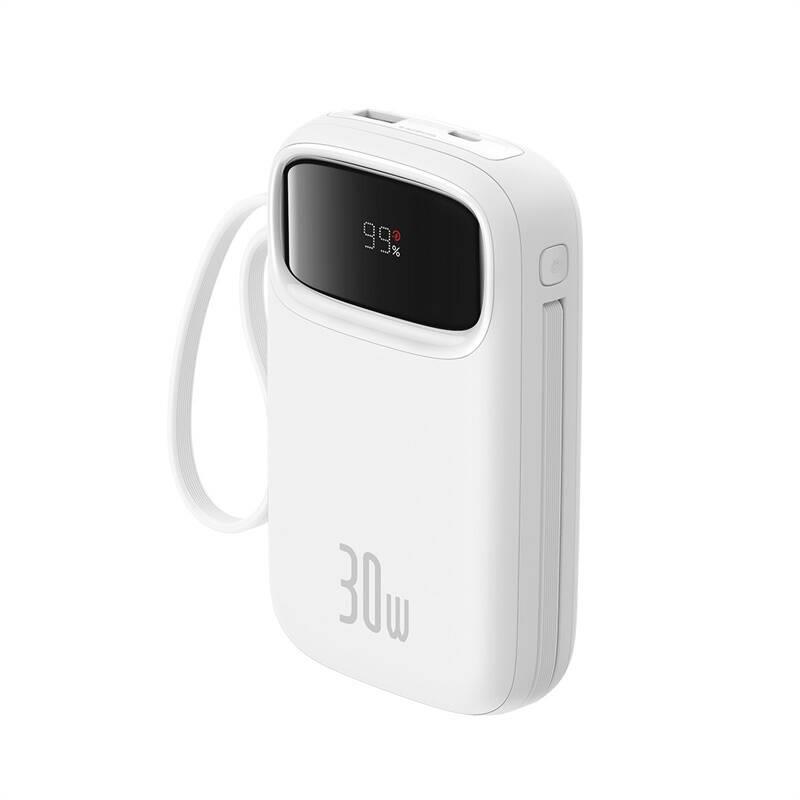Baseus QPow 2 10000mAh 30W powerbank (white)