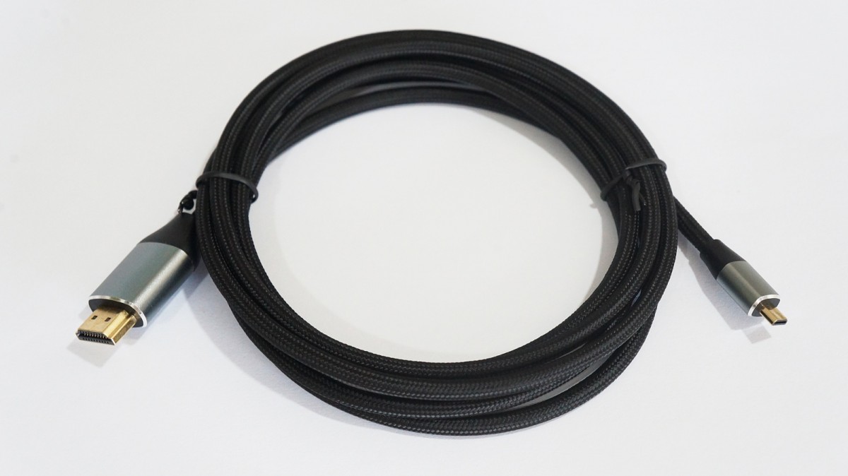 TB Micro HDMI - HDMI kabel, v 2,1 M/M