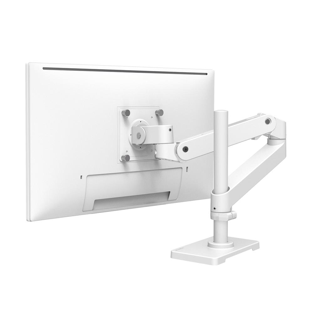 Ergotron LX Pro - Montá?ní sada (alarm monitoru, vysoký sloupek) - pro Displej LCD - hliník - bílá - velikost obrazovky: a? 34  - upevnitelné na stůl