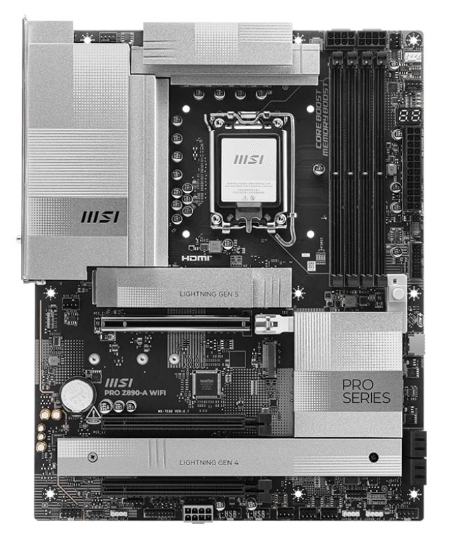 MSI PRO Z890-A WIFI základní deska Intel Z890 LGA 1851 (Socket V1) ATX