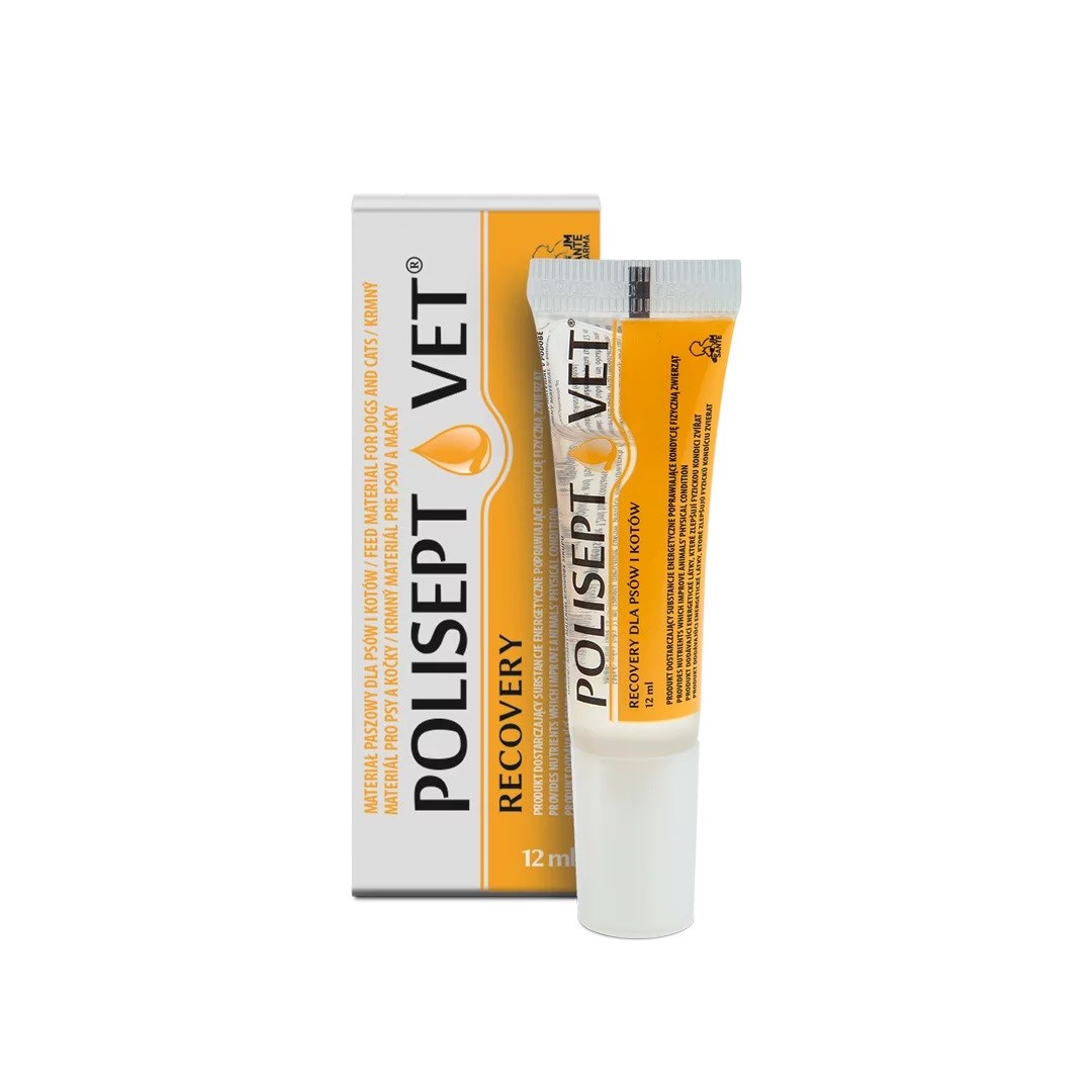 JM SANTE Polisept Vet Recovery - energetický přípravek pro psy a kočky – 12 ml