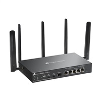 Router TP-Link ER706WP-4G VPN WiFi 6, LTE/4G, 1x GWAN + 4x GWAN/LAN + 1x GWAN/LAN SFP, USB,  Omáda SDN