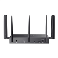 Router TP-Link DR3650v-4G VPN WiFi 6, 1x GWAN + 4x GLAN, 1x DSL, 2x FXS, USB,  Omáda SDN