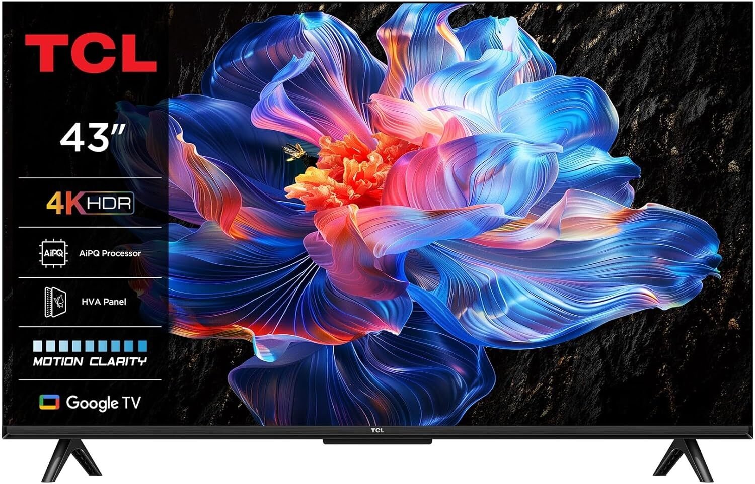 TCL 43P69K televizor 109,2 cm (43 ) 4K Ultra HD Smart TV Wi-Fi Černá