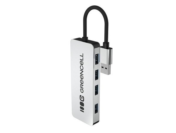 Green Cell HUB USB-C Basic USB-A na 4x USB-A 3.0