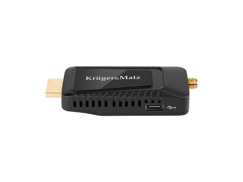 Kruger&Matz Mini tuner DVB-T2 HEVC H.265 na HDMI