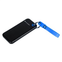 VERBATIM Externí SSD Pocket SSD 2TB, USB-C 3.1, černá/modrá