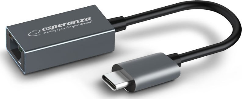 Esperanza ENA102 ETHERNET 1000 MBPS ADAPTÉR USB C-RJ45