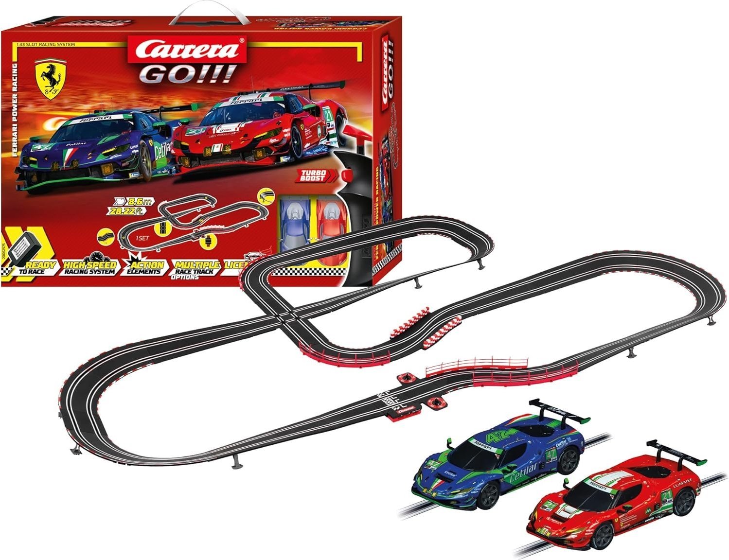 Carrera GO!!! Ferrari Power Racing    20062575