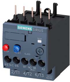 Siemens Tepelné relé 2,8 - 4A S00 (3RU2116-1EB0)