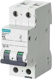 Siemens Jistič 2P B 6A 6kA AC (5SL6206-6)