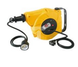 Brennenstuhl Uzavřený prodlužovací kabelový buben Automatik-Box ABE 9 H05VV-F 3G1,5 9+2m