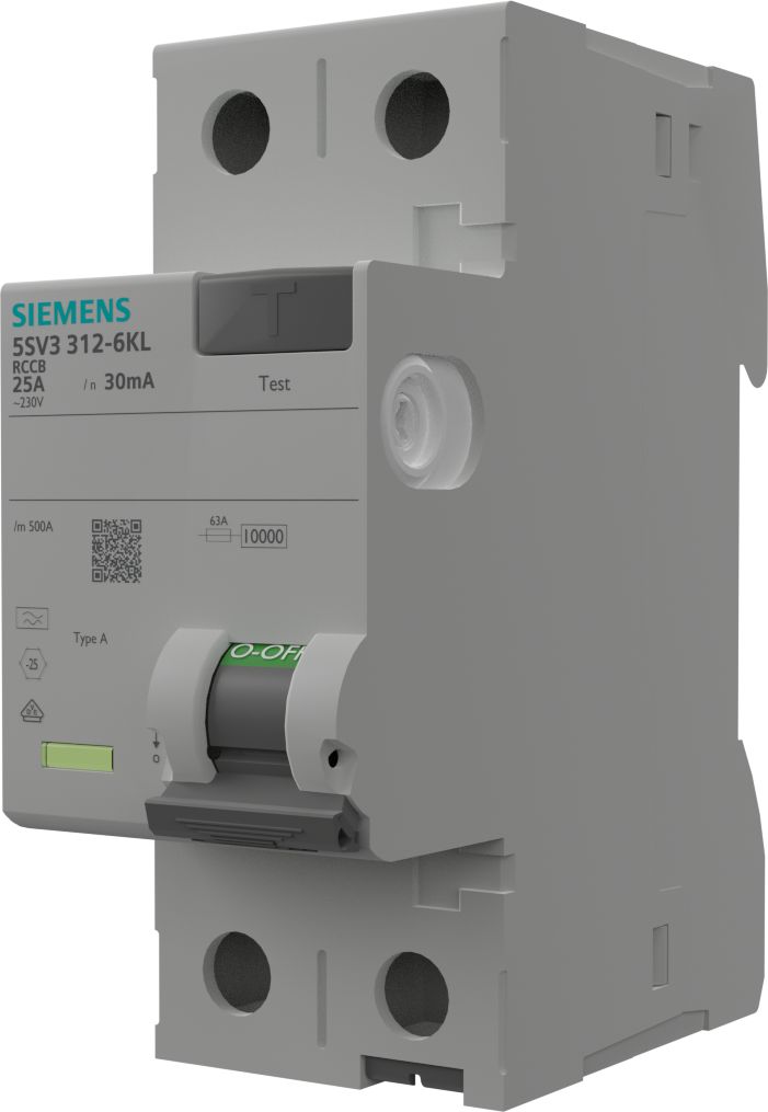 Siemens Proudový chránič 25A 30mA 2p VDE Siemens 9991