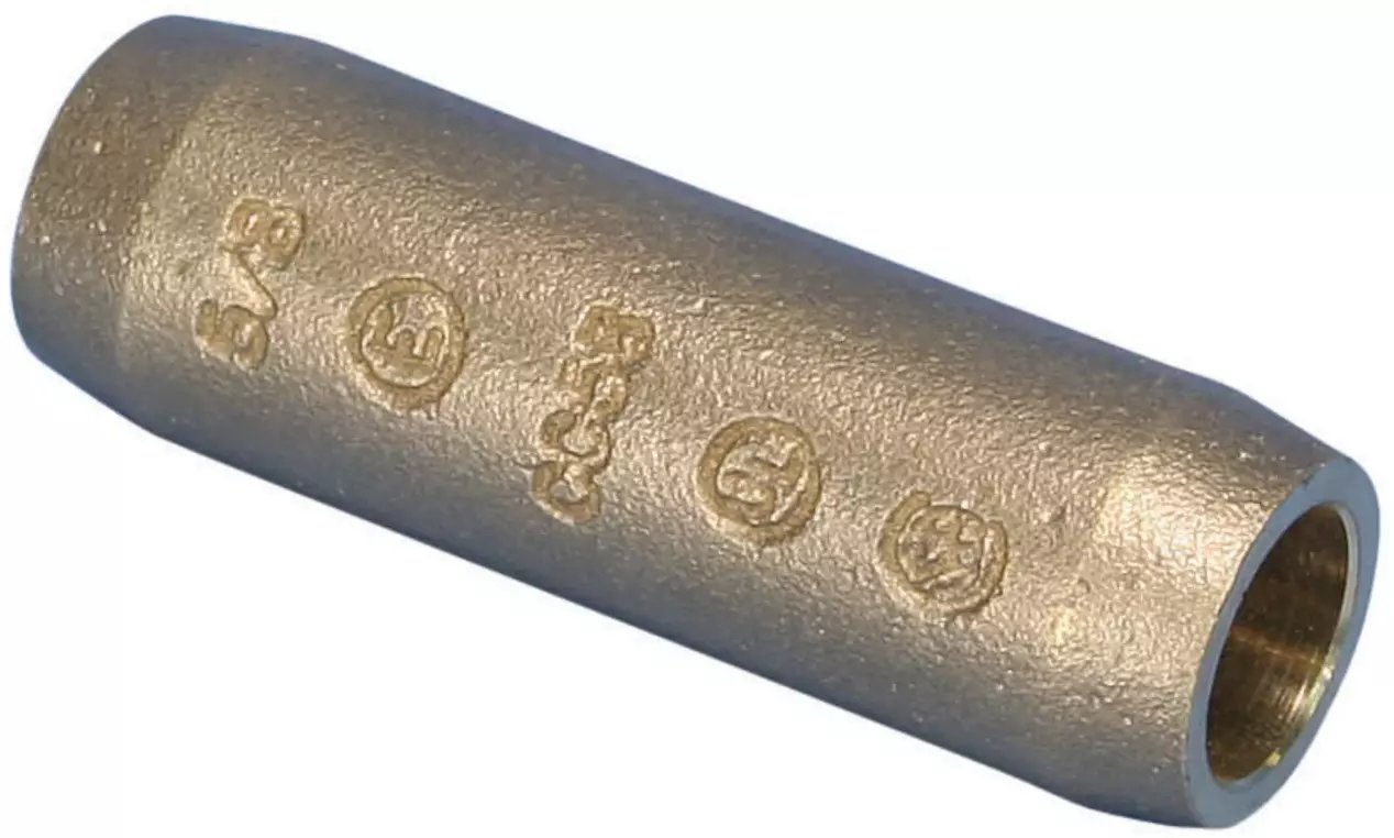 ERICO Kompresní tvarovka pro špičaté, měděné zemnící tyče, křemíkový bronz, 15,875 mm O 158010