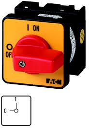 Eaton Vačkový spínač 0-1 1P 20A pro instalaci T0-1-8200/E-RT (009474)