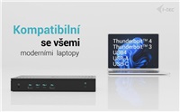 i-tec Universal 5x 4K Display Docking Station, Power Delivery 100W