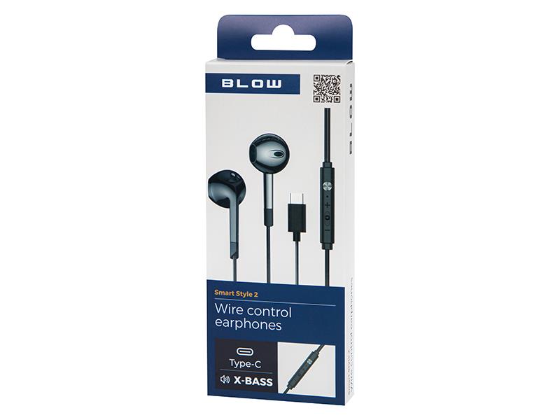 SLUCHÁTKA BLOW B-17 ČERNÁ USB-C