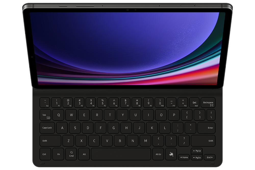 Samsung pouzdro s klávesnicí EF-DX720UBE pro Galaxy Tab S9/S9 FE, černá