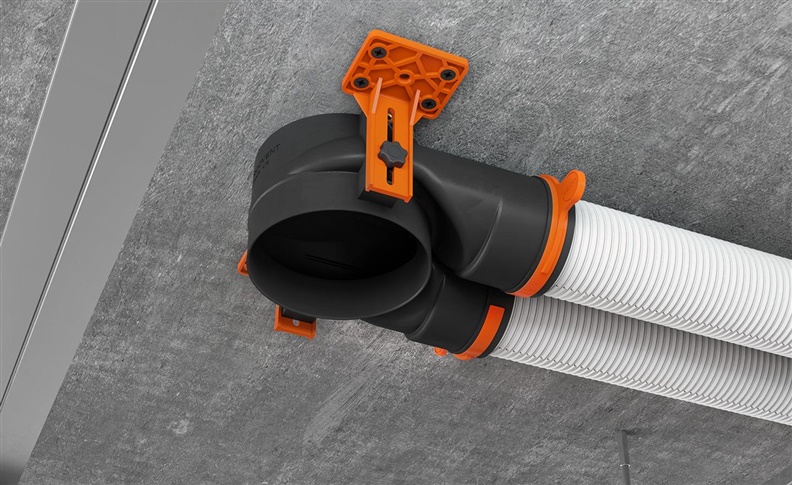 Antistatický difuzní box Ergovent SLIM BOX DN125-2X75