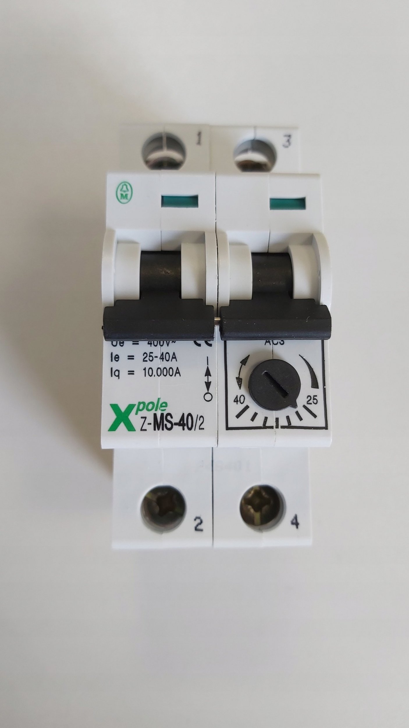 Eaton Motorový jistič 2pólový 18,5 kW 25-40A Z-MS-40/2 248401