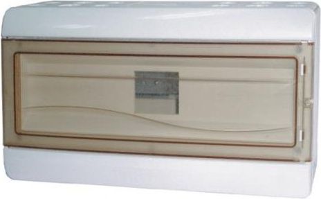 Tarel Modulární rozvaděč 1x18 na omítku PE a N svorky 6x16 + 18x10mm2 IP40 (6665-118)