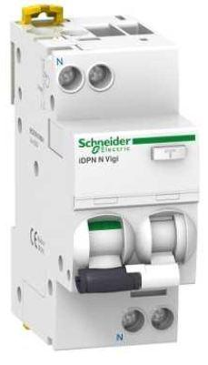 Schneider Diferenciální jistič s nadproudovou ochranou 32A 30mA typ A 1-pólový +N - A9D56632