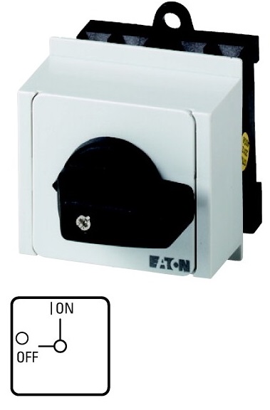 Eaton Vačkový spínač T0-2-1/IVS 0-1 3P 20A 031758