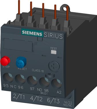 Siemens Tepelné relé 11 - 16A S00 (3RU2116-4AB0)