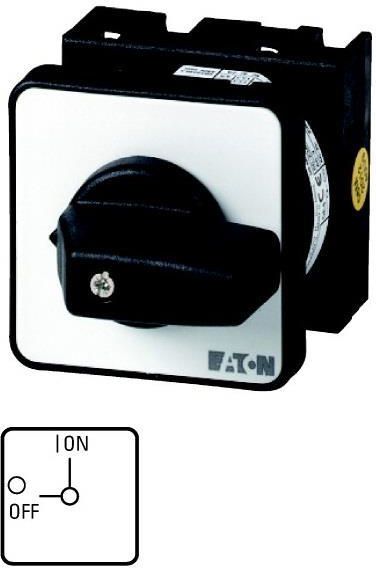 Eaton Vačkový spínač 0-1 2P 20A pro vestavbu T0-1-102/EZ (091082)