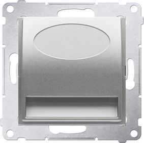 Kontakt-Simon Simon 54 LED schodišťové světlo, matně stříbrné (DOS.01/43)