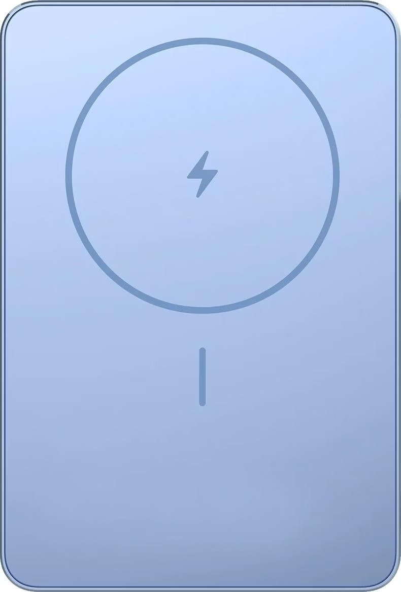 PowerBank Super Slim Magnetic 5000 modrá
