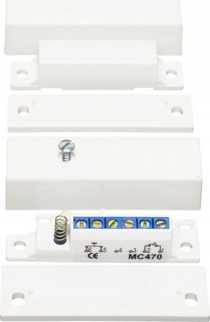 Alarmtech Magnetický kontakt , povrchový, NC - MC 470