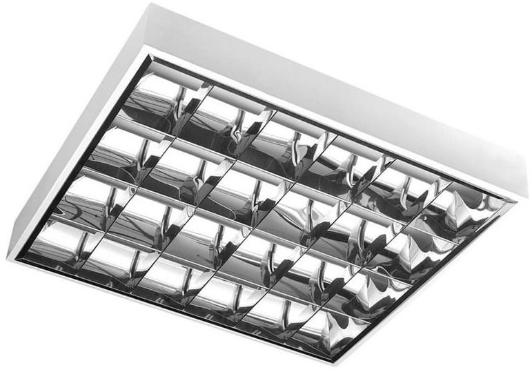 GTV Stropní svítidlo G-TECH LED G13 4x60 T8 LED-J IP20 bílé stropní svítidlo GT-LE060JN-01