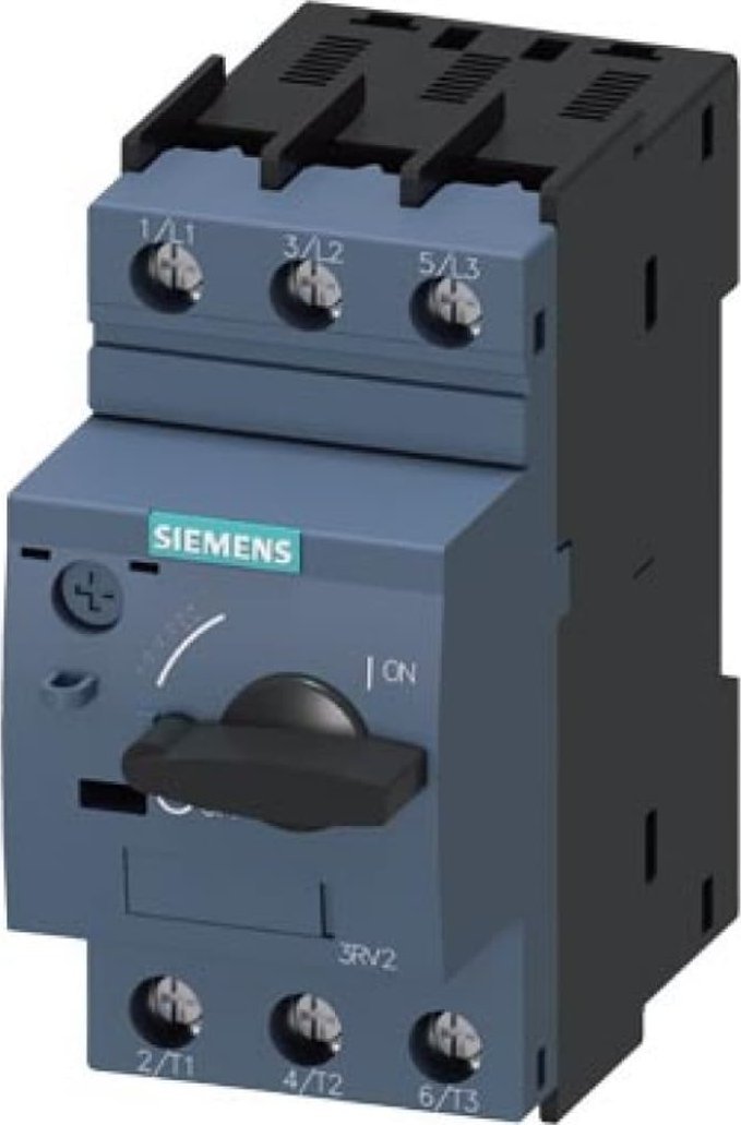 Siemens Jistič motoru S0 TŘÍDA 10 spoušť A 2,8...4 A spoušť N 52 A standardní šroubová svorka 3RV2021-1EA10