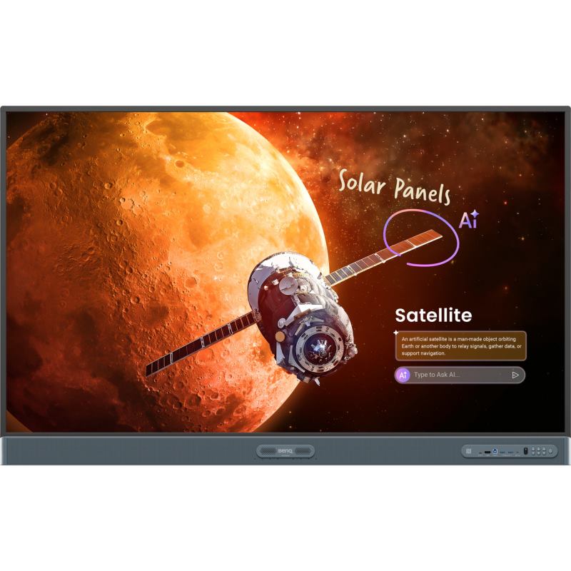 BENQ RP6505 LED Panel 65  4K UHD, dotykový