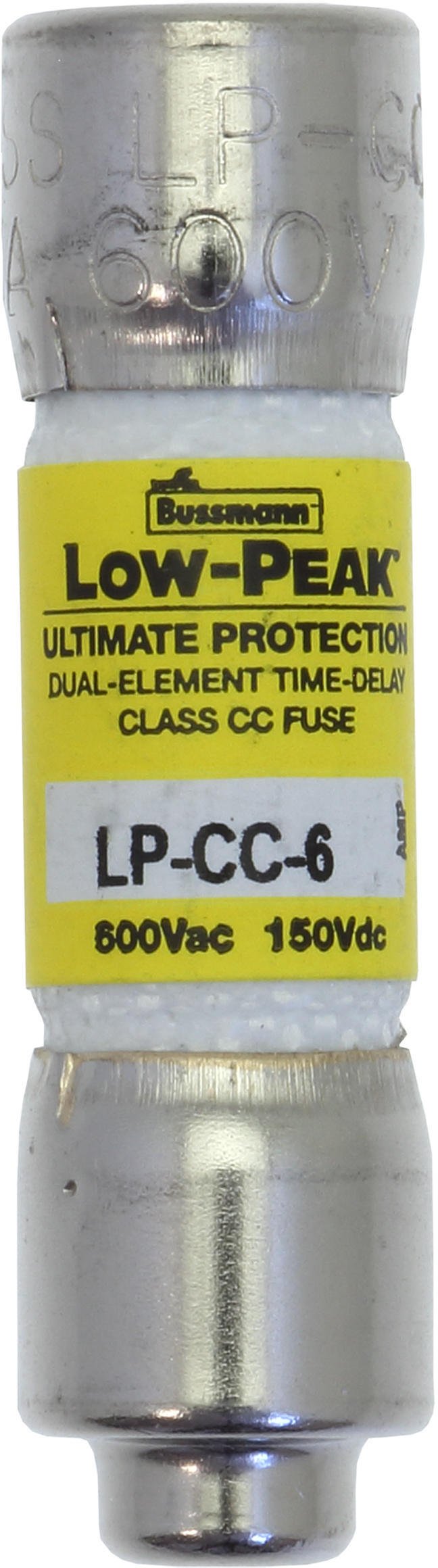 Eaton Válcová pojistka 10x38mm 6A 600V AC/150V DC, pomalá, třída CC LP-CC-6