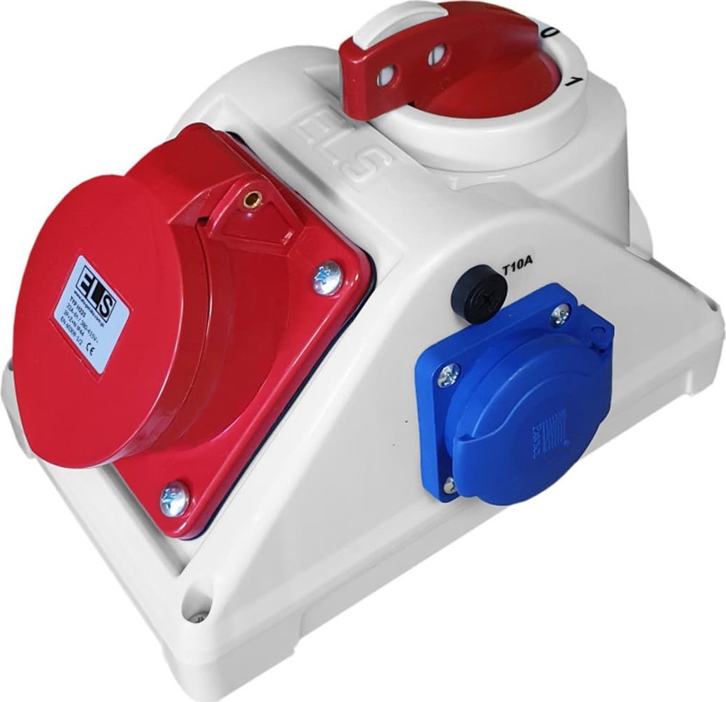 ELS Elektrotechnika Rozvaděč COMBO 32/5 0-1 1x230V IP44
