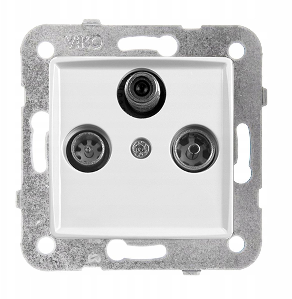 Panasonic LINNERA S RTV-SAT zásuvka, bílý lesk 91440041
