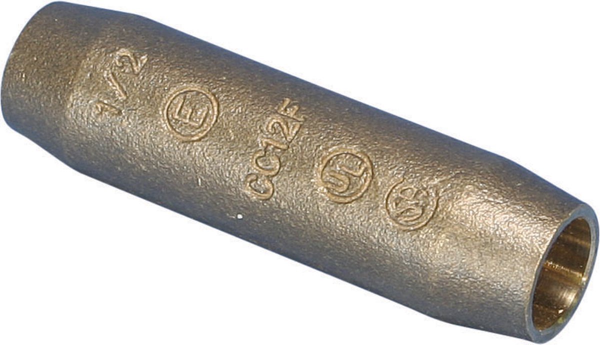 ERICO Kompresní tvarovka pro špičaté, měděné zemnící tyče, křemíkový bronz, 12,7 mm O 158000