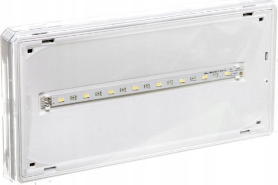 AWEX Nouzové svítidlo EXIT LED 3W 350lm 1h jednoúčelové AT bílé ETE/3W/BSE/AT/WH - ETE/3W/BSE/AT/WH