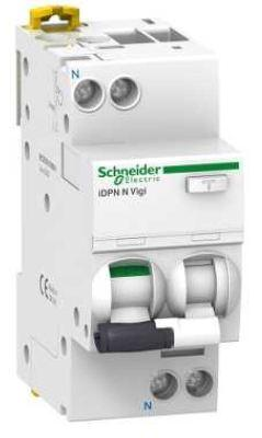 Schneider Diferenciální jistič s nadproudovou ochranou 25A 30mA, typ A, 1-pólový +N (A9D56625)