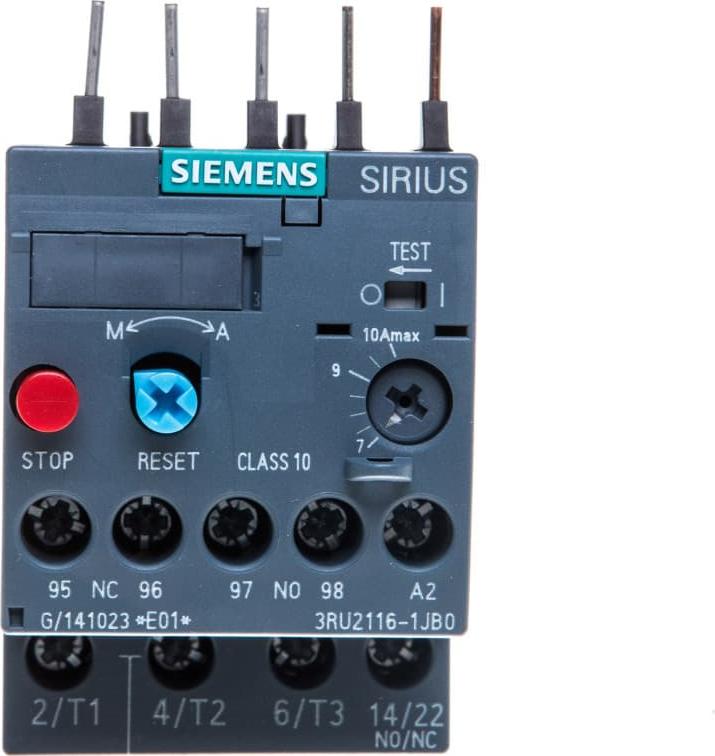Siemens Tepelné relé 7-10A S00 3RU2116-1JB0