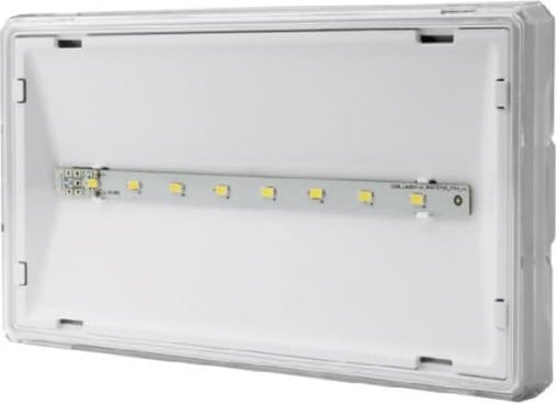 AWEX Nouzové svítidlo EXIT S IP65 ECO LED AT 1W 115lm 1h jednoúčelové bílé ETS/1W/E/1/SE/AT/WH