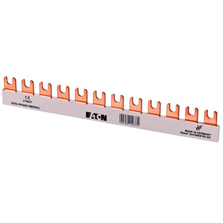 Eaton EVG-3PHAS/20MODUL 3P 63A 10mm2 vidlicová sběrnice 285383