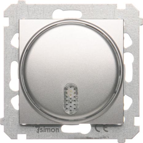 Kontakt-Simon Elektronický zvonek 230V matně stříbrný (DDS1.01/43)