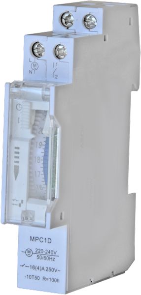 ELS Elektrotechnika Mechanický denní časovač ELS Electrotechnics MPC1D