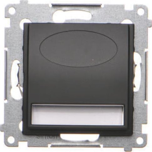Kontakt-Simon Simon 54 LED svítidlo 230V AC 1,1 W teplá bílá 3100 K matná černá DOS.01/49